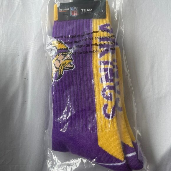 Vikings Socks - Brand New - Picture 1 of 2